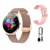 Manta Alexa women's smartwatch gold + pink strap Manta Alexa women's smartwatch gold + pink strap