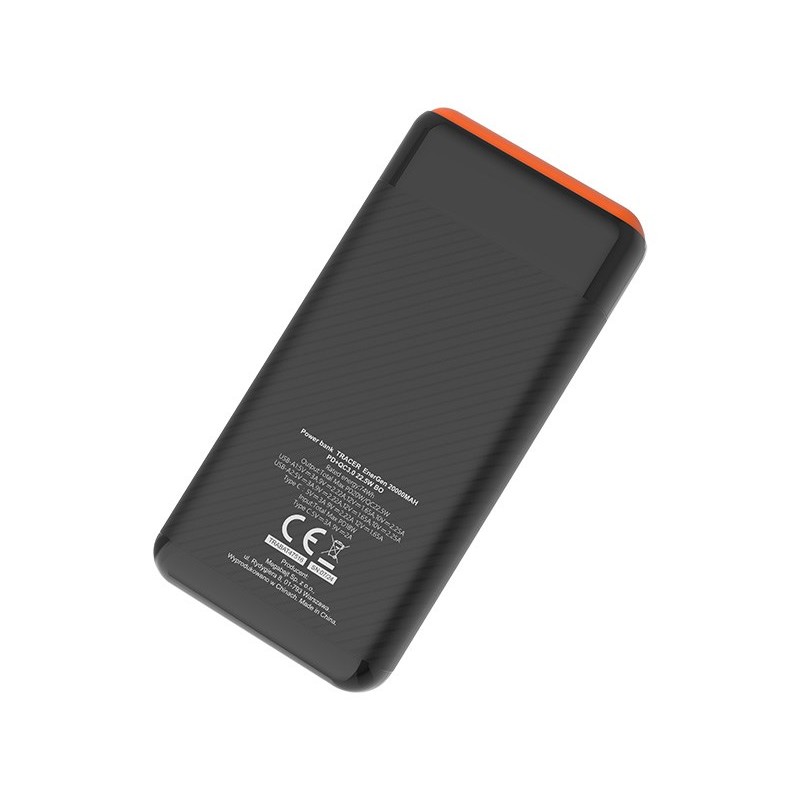 Tracer EnerGen 20000 mAh Black, Orange Tracer EnerGen 20000 mAh Black, Orange