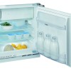 Whirlpool WBUF011 combi-fridge Built-in 126 L E Grey