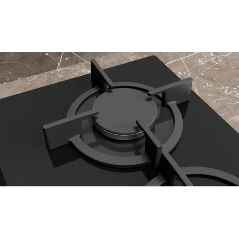 Siemens EP6A6PI10 hob Black Built-in Gas 4 zone(s) Siemens EP6A6PI10 hob Black Built-in Gas 4 zone(s)