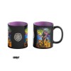 Heat Reveal Mug Good Loot The Witcher 3 Game Art Chronicles - Yennefer & Salvador Dali 450 ml Black, Purple