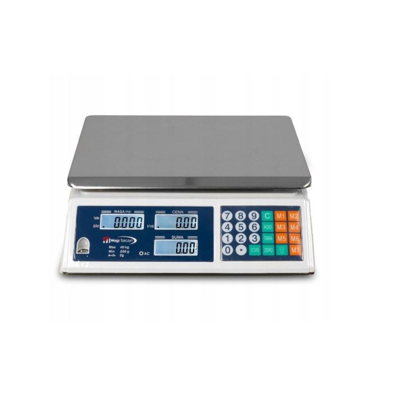 Electronic Scales WT-202 40kg. Electronic Scales WT-202 40kg.