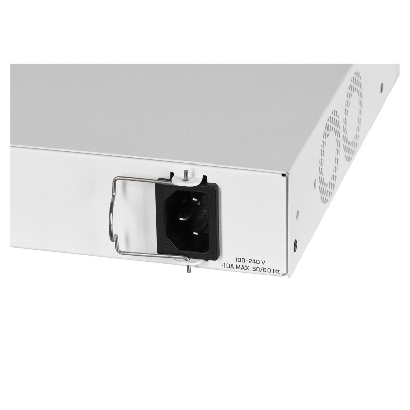 Mikrotik CRS354-48P-4S+2Q+RM network switch Managed L3 Gigabit Ethernet (10/100/1000) Power over Ethernet (PoE) 1U Mikrotik CRS354-48P-4S+2Q+RM network switch Managed L3 Gigabit Ethernet (10/100/1000) Power over Ethernet (PoE) 1U
