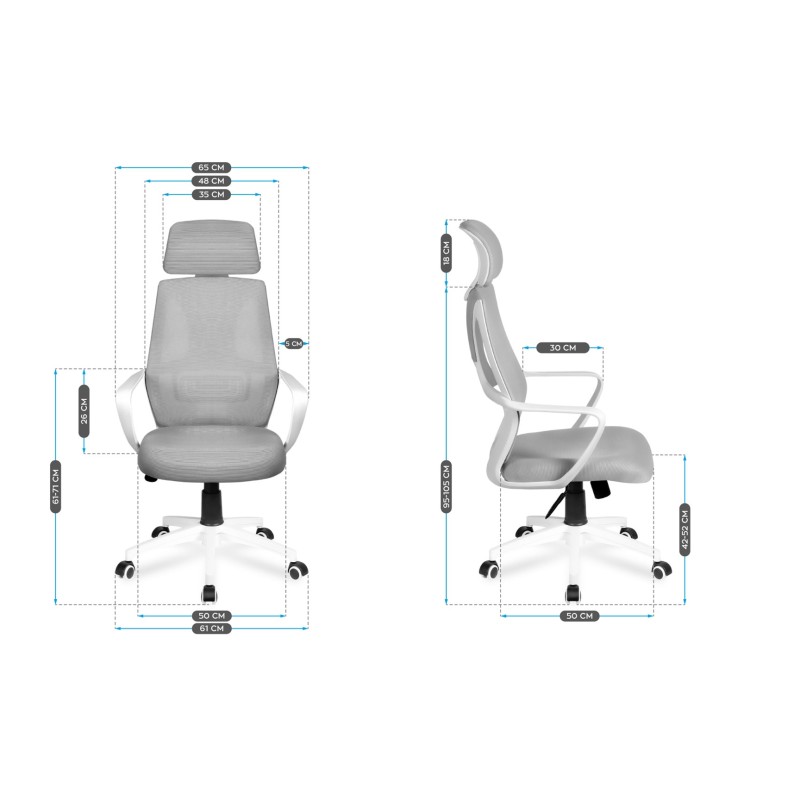 MARK ADLER MANAGER 2.8 office/computer chair AirMESH HD TILT PLUS Grey MARK ADLER MANAGER 2.8 office/computer chair AirMESH HD TILT PLUS Grey