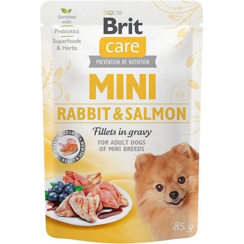 BRIT Care Mini Rabbit&Salmon - Wet dog food - 85 g BRIT Care Mini Rabbit&Salmon - Wet dog food - 85 g