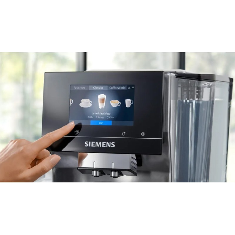 Siemens TQ715R03 EQ700 espresso machine (silver; 1500 W)