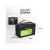 Green Cell Žalias Cell CUBE LiFePO4 125Ah 12,8V 1600Wh liio geležies fosfato baterija kemperiui, sauls energijai, neprijungtai prie tinklo, laivui Lithium Iron Phosphate (LiFePO4) 12.8 V