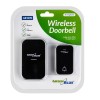 GreenBlue GB157 B Kinetic Battery-free Wireless Dorr Bell, Melodies, Black, Range up to 200m, IP44 GreenBlue GB157 B Kinetic Battery-free Wireless Dorr Bell, Melodies, Black, Range up to 200m, IP44