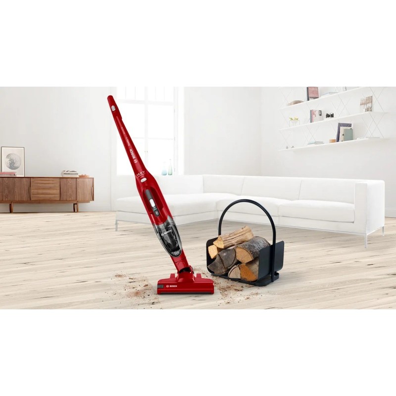 Bosch Serie 2 BBHF214R 2-in-1 Cordless Vacuum Cleaner Red Bosch Serie 2 BBHF214R 2-in-1 Cordless Vacuum Cleaner Red