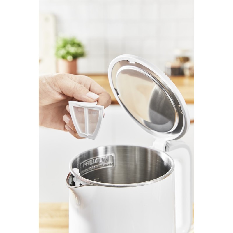 Tefal Sense KO6931 electric kettle 1.5 L 1800 W White Tefal Sense KO6931 electric kettle 1.5 L 1800 W White