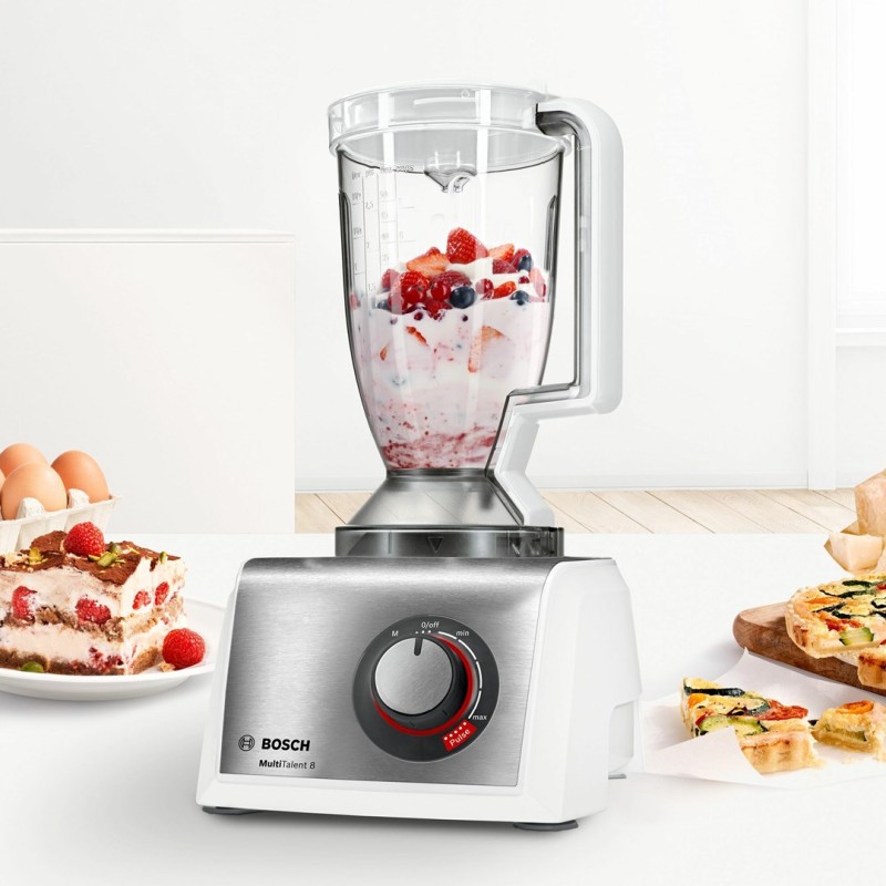 Bosch MC812S814 food processor 1250 W 3.9 L Stainless steel, White Bosch MC812S814 food processor 1250 W 3.9 L Stainless steel, White