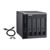 QNAP TR-004 storage drive enclosure HDD/SSD enclosure Black 2.5/3.5 QNAP TR-004 storage drive enclosure HDD/SSD enclosure Black 2.5/3.5