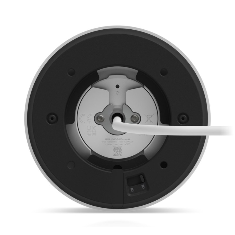 Ubiquiti G6 Turret IP security camera Indoor & outdoor 3864 x 2160 pixels Ceiling/wall Ubiquiti G6 Turret IP security camera Indoor & outdoor 3864 x 2160 pixels Ceiling/wall