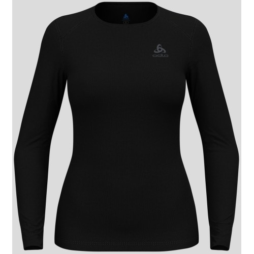 Bielizna termoaktywna z długim rękawem Odlo BL TOP crew neck l/s ACTIVE WARM roz. M Niebieska