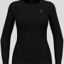 Bielizna termoaktywna z długim rękawem Odlo BL TOP crew neck l/s ACTIVE WARM roz. M Niebieska