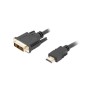 Lanberg CA-HDDV-10CC-0030-BK video cable adapter 3 m HDMI Type A (Standard) DVI-D Black