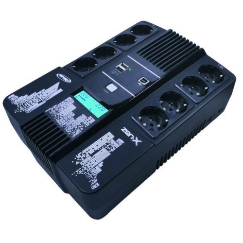 Green Cell uninterruptible power supply (UPS) Line-Interactive 0.85 kVA 480 W 2 AC outlet(s)