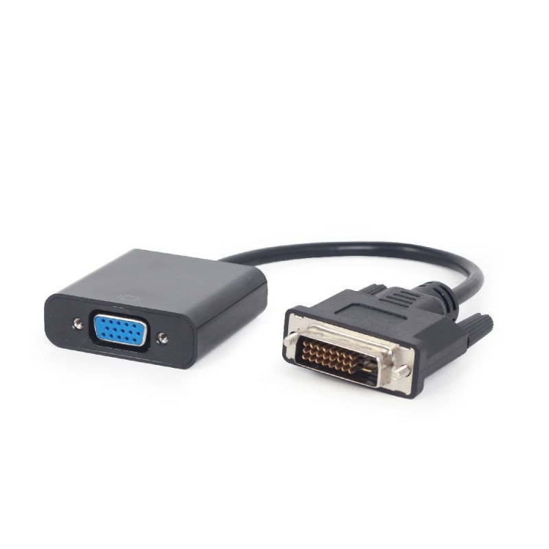 Gembird A-DVID-VGAF-01 video cable adapter 0.2 m DVI-D VGA (D-Sub) Black Gembird A-DVID-VGAF-01 video cable adapter 0.2 m DVI-D VGA (D-Sub) Black