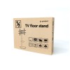 Gembird TVS-86TR-01-W TV floor stand, 37