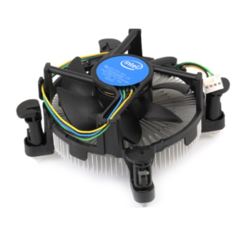 Intel E97379-003 computer cooling system Processor Air cooler Aluminium, Black Intel E97379-003 computer cooling system Processor Air cooler Aluminium, Black