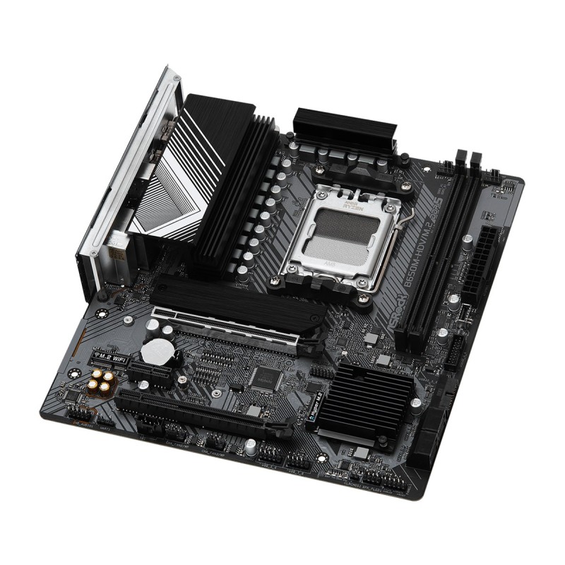Asrock B650M-HDV/M.2 AMD B650 Socket AM5 micro ATX Asrock B650M-HDV/M.2 AMD B650 Socket AM5 micro ATX
