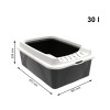 ROTHO Bonnie Eco Black - cat litter box ROTHO Bonnie Eco Black - cat litter box