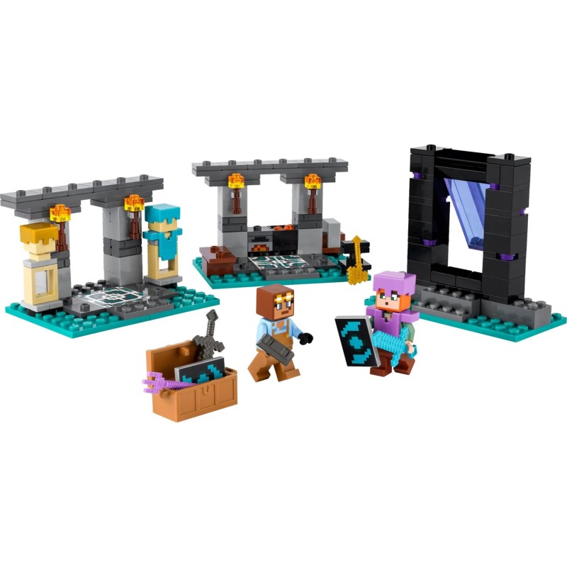 LEGO MINECRAFT 21252 THE ARMORY LEGO MINECRAFT 21252 THE ARMORY