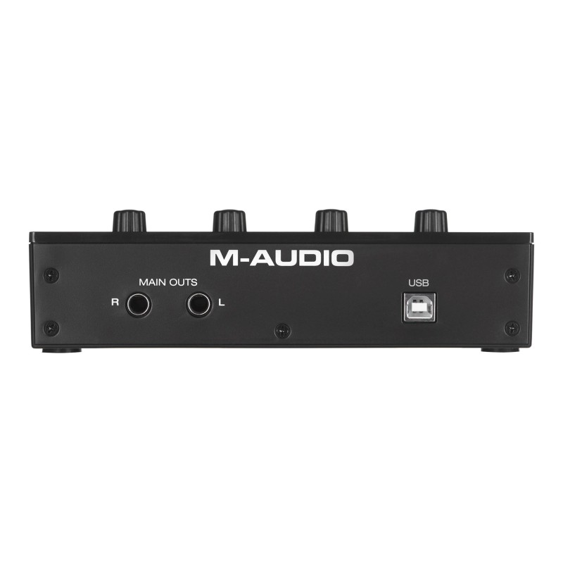 M-AUDIO M-Track Duo USB Audio interface Crystal preamplifier 16 bit 48 kHz Black M-AUDIO M-Track Duo USB Audio interface Crystal preamplifier 16 bit 48 kHz Black