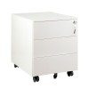 Metal pedestal with lock XD-041-3-W White Metal pedestal with lock XD-041-3-W White