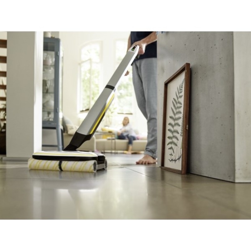 Kärcher FC 7 CORDLESS Electric broom Battery Wet Bagless Black, White, Yellow 2.85 Ah Kärcher FC 7 CORDLESS Electric broom Battery Wet Bagless Black, White, Yellow 2.85 Ah