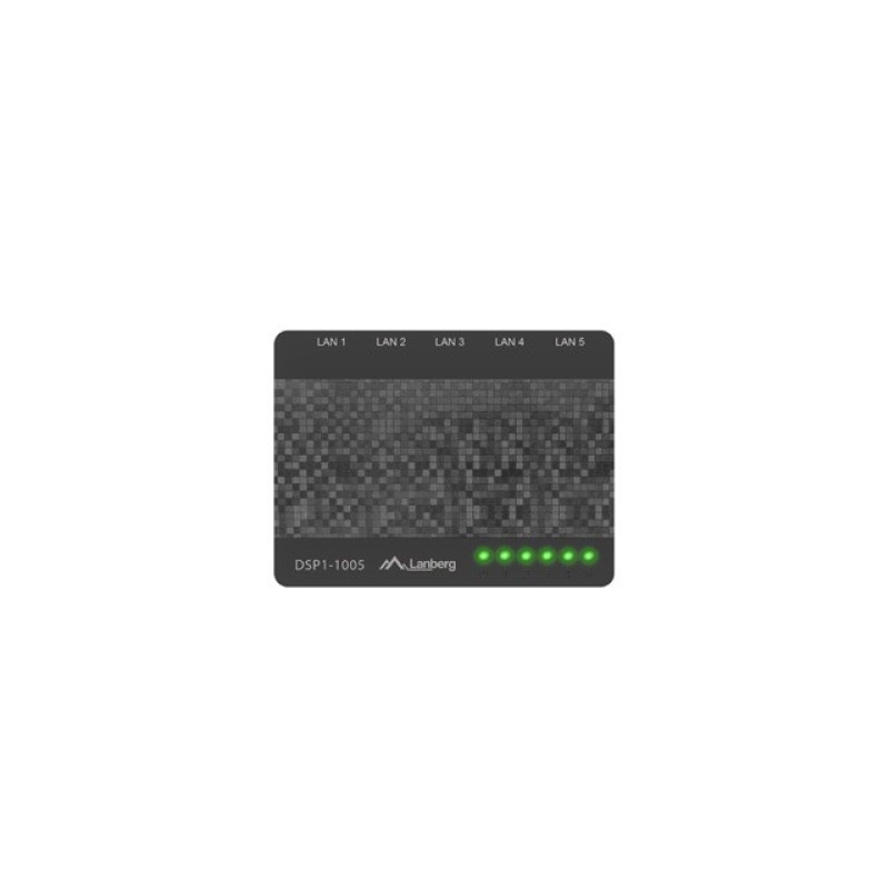 LANBERG SWITCH DSP1-1005 (5-PORT, 1GB/S) LANBERG SWITCH DSP1-1005 (5-PORT, 1GB/S)