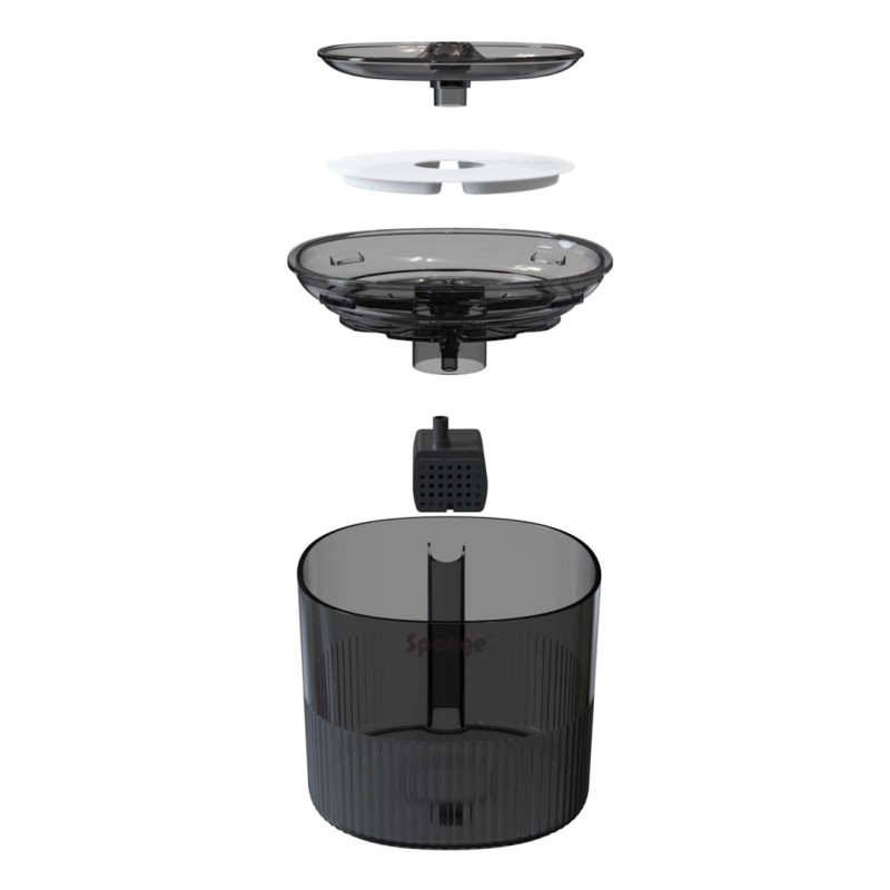 SPONGE Pet Fountain - automatic pet water dispenser – 1,8l SPONGE Pet Fountain - automatic pet water dispenser – 1,8l