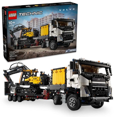 LEGO TECHNIC 42175 Volvo FMX Truck & EC230 Electric Excavat LEGO TECHNIC 42175 Volvo FMX Truck & EC230 Electric Excavat