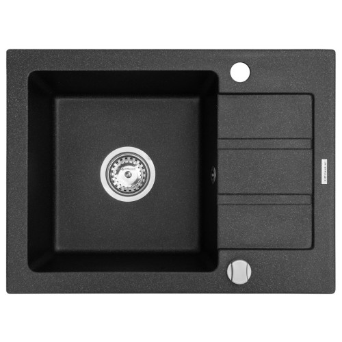 Maidsinks 62X44 1B 1D Volcano granite sink with 1-bowl drainer Maidsinks 62X44 1B 1D Volcano granite sink with 1-bowl drainer