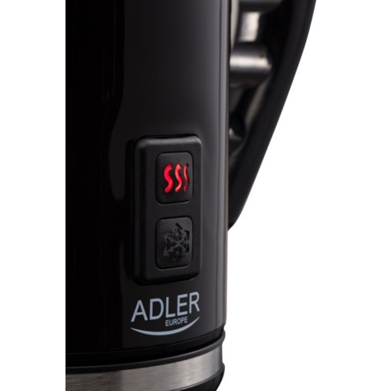 Adler AD 4478 milk frother/warmer Automatic milk frother/warmer Black, White