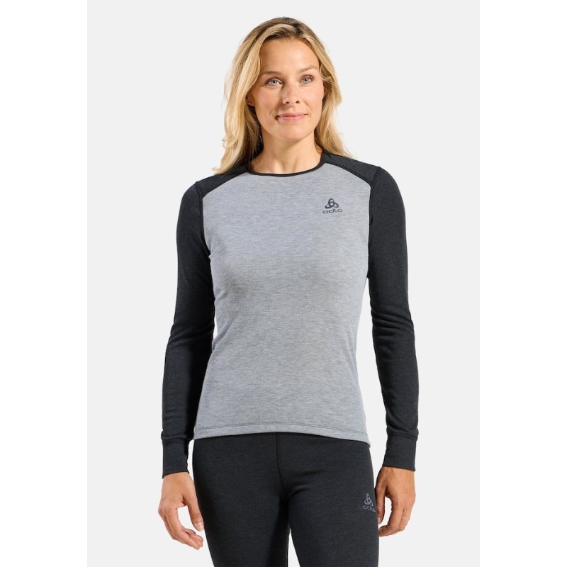 Bielizna termoaktywna - zestaw Odlo Set long ACTIVE WARM SET roz. 152cm Szara Bielizna termoaktywna - zestaw Odlo Set long ACTIVE WARM SET roz. 152cm Szara