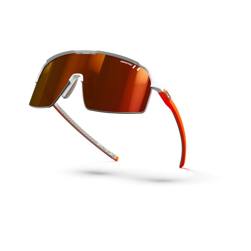 JULBO INTENSITY sunglasses white and orange