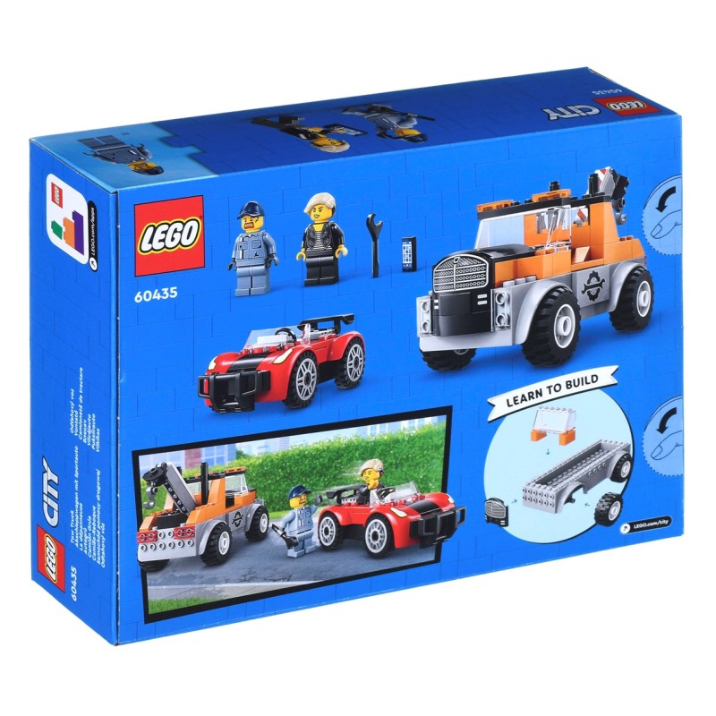 LEGO CITY 60435 Tow Truck and Sports Car Repair