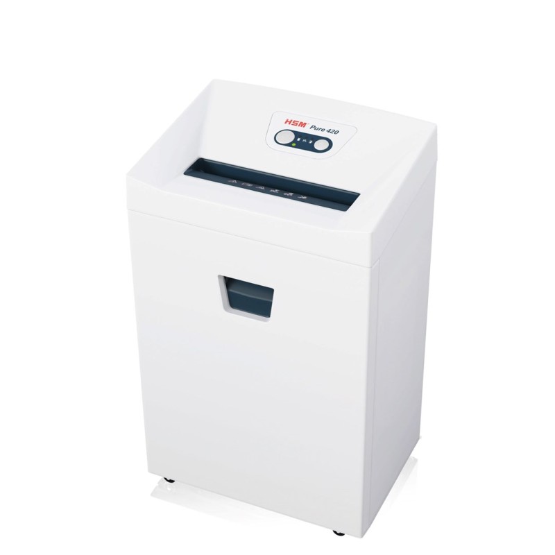 HSM Pure 420 document shredder, 4.5 x 30 mm HSM Pure 420 document shredder, 4.5 x 30 mm