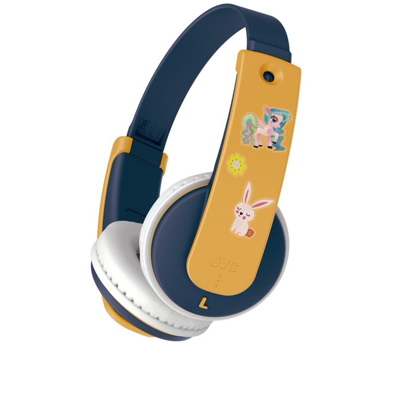 JVC Tinyphones Bluetooth Yellow/Blue JVC Tinyphones Bluetooth Yellow/Blue