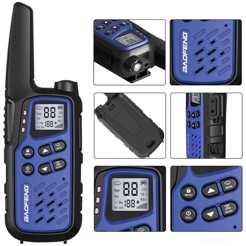Baofeng BF-T25E Dark Blue walkie-talkie