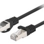 Lanberg PCF6-20CC-0200-BK networking cable Black 2 m Cat6 F/UTP (FTP)