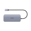 UNITEK D1026B notebook dock/port replicator USB 3.2 Gen 1 (3.1 Gen 1) Type-C Grey