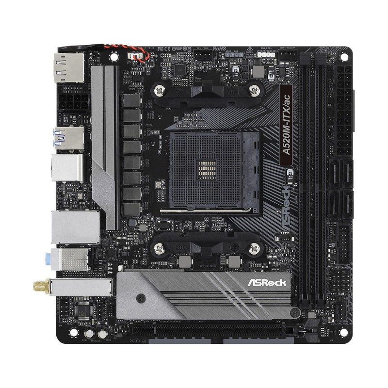 Asrock A520M-ITX/ac Socket AM4 micro ATX Asrock A520M-ITX/ac Socket AM4 micro ATX