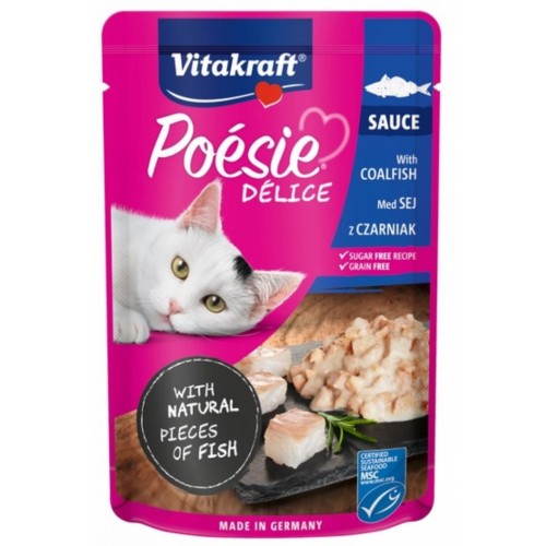 VITAKRAFT Poesie Delice blackfish - wet cat food - 85 g VITAKRAFT Poesie Delice blackfish - wet cat food - 85 g