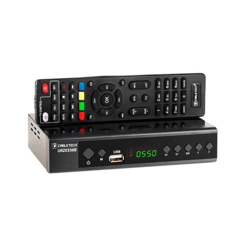 Cabletech DEKODER DVB-T2 H.265 HEVC URZ0336 Cabletech DEKODER DVB-T2 H.265 HEVC URZ0336