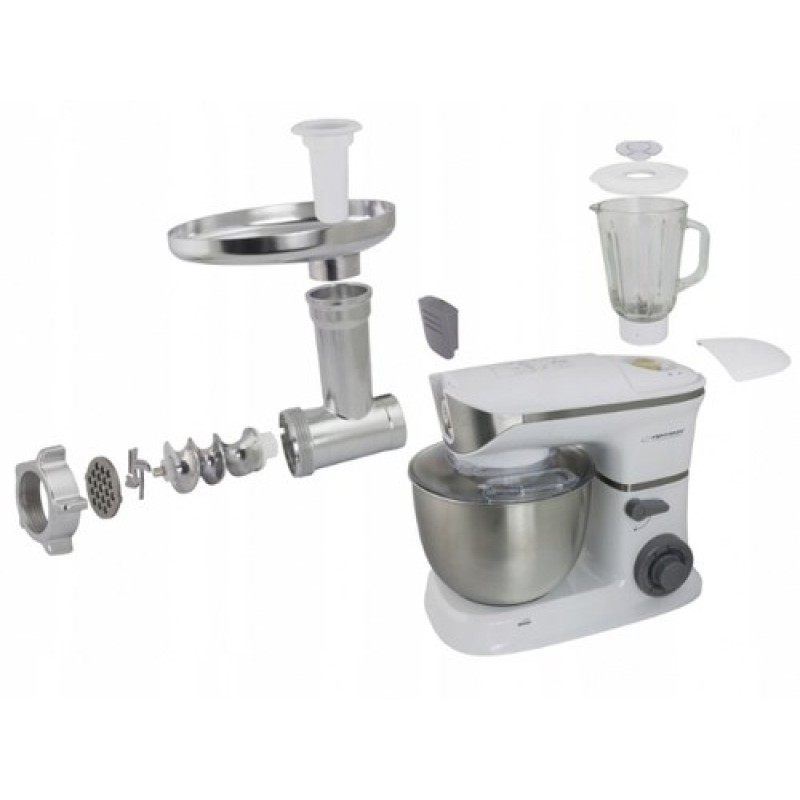 Esperanza EKM025 food processor 5 L Stainless steel,White 1000 W Esperanza EKM025 food processor 5 L Stainless steel,White 1000 W