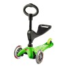 Micro three-wheeled scooter/rider Mini 3in1 Deluxe Green