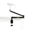 Shure SH-BROADCAST2 - low-profile arm microphone holder for desk mounting Shure SH-BROADCAST2 - low-profile arm microphone holder for desk mounting