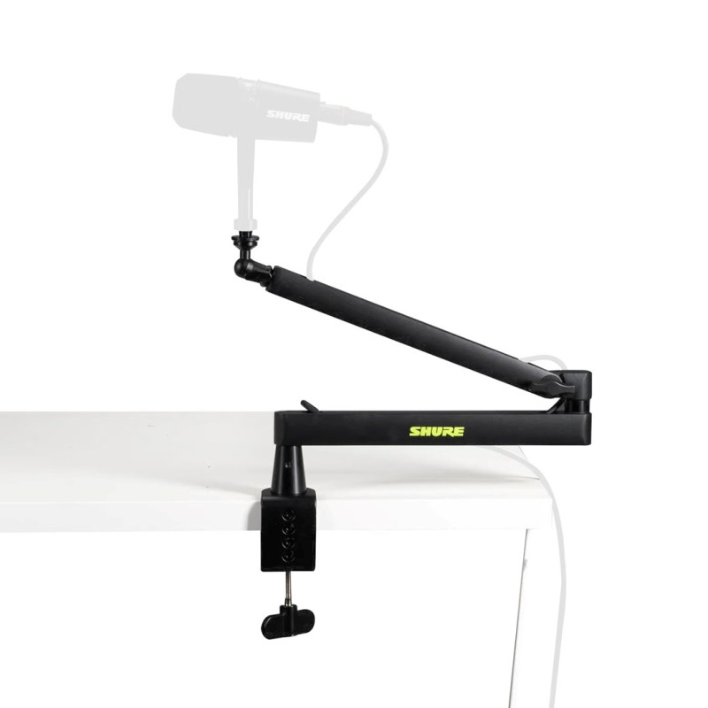 Shure SH-BROADCAST2 - low-profile arm microphone holder for desk mounting Shure SH-BROADCAST2 - low-profile arm microphone holder for desk mounting